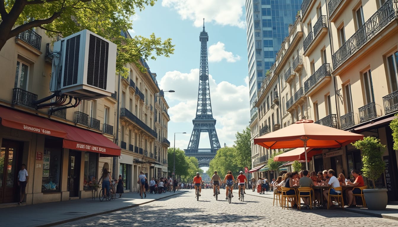 La climatisation a Paris : un dilemme ecologique face a la chaleur urbaine