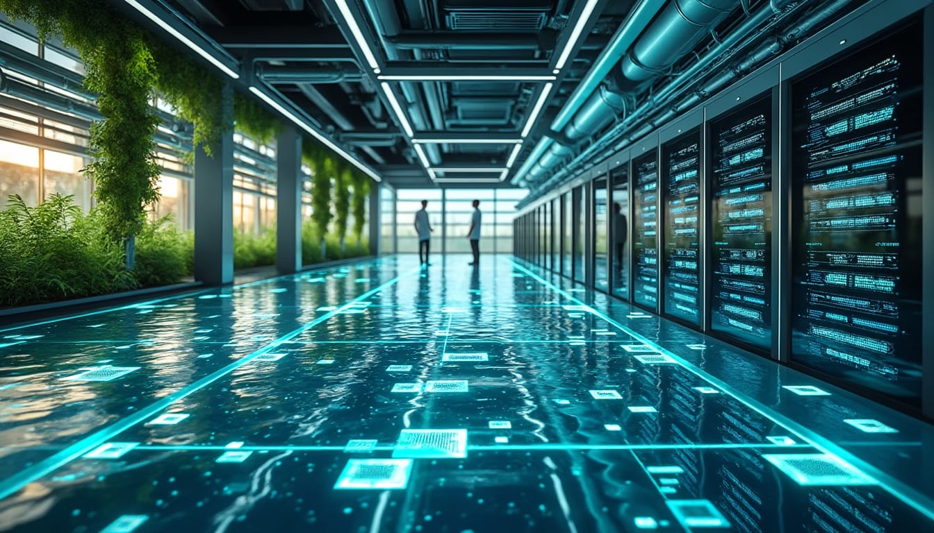 De la regulation de temperature a l immersion : la revolution des serveurs