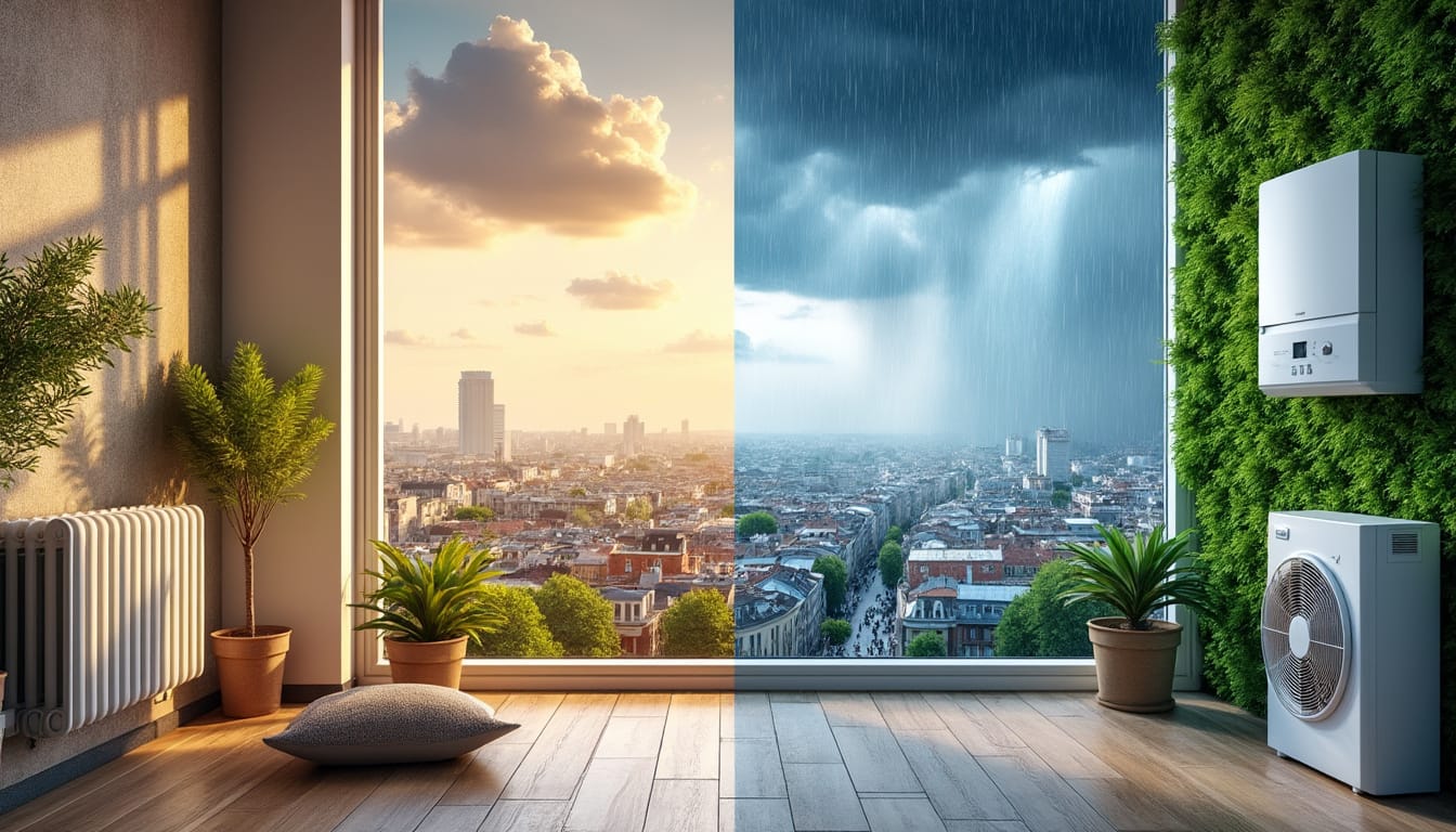 Croissance demographique et climat : impact sur le chauffage et la climatisation en France