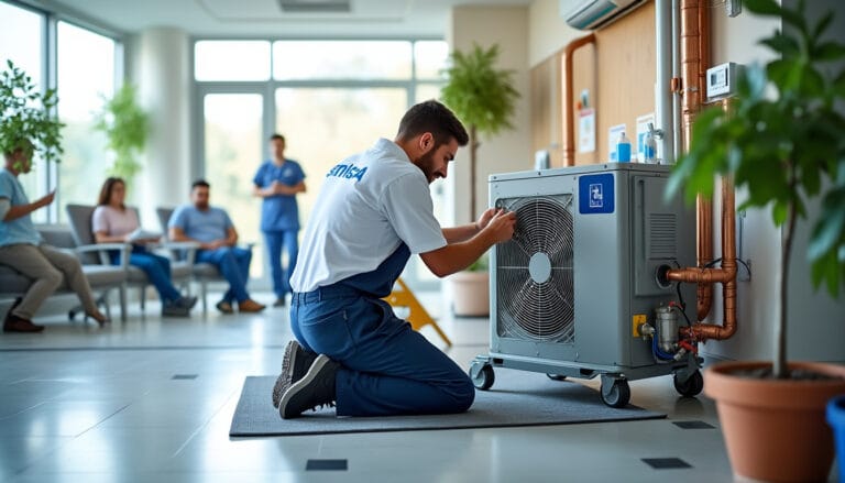 Montrichard-Val-de-Cher : installation d&rsquo;un système de climatisation pour améliorer le confort de la maison de santé